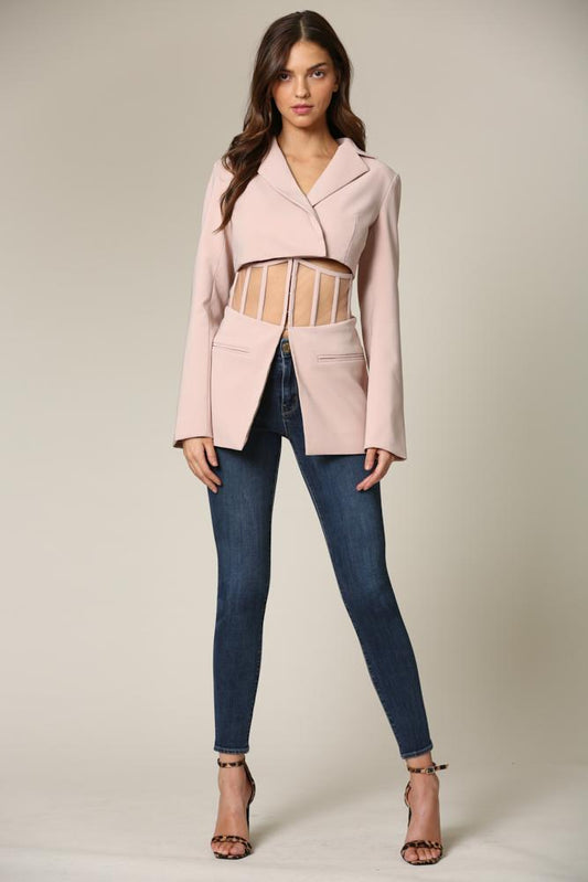 Elani - Two Piece Corset Blazer