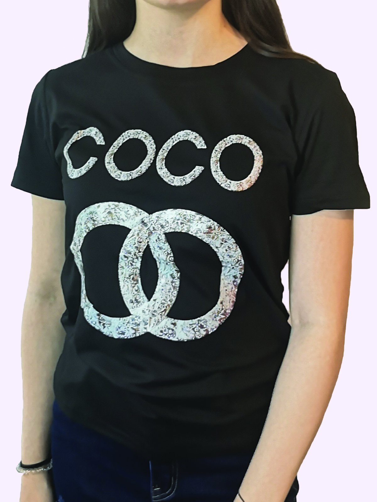 Coco T-shirt Tee/Top - Black