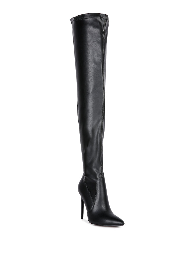 Gush Over Knee Heeled Boots