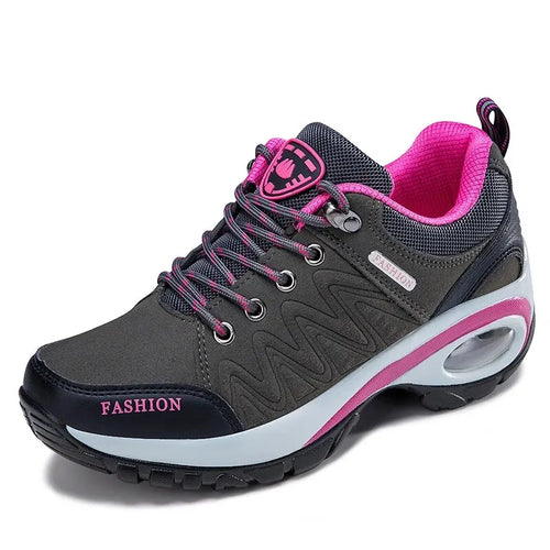 Ladies Sneakers Comfortable Breathable Platform Shoes Fashion Lace Up