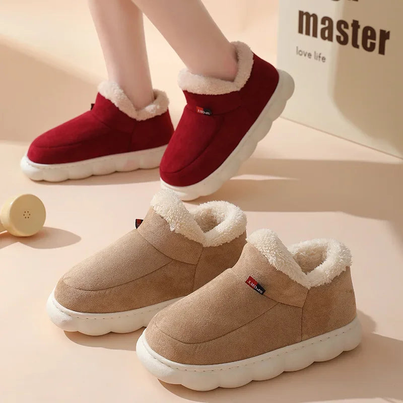 Kidmi Winter Women Shoes Casual House Shoes For Men 2024 Outdoor Warm