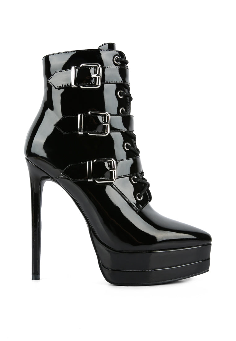 Gangup High Heeled Stiletto Boots