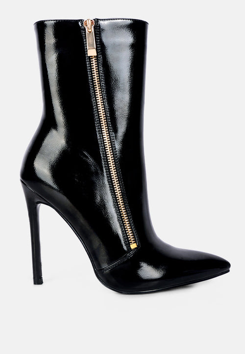 Mania High Heeled Ankle Boots